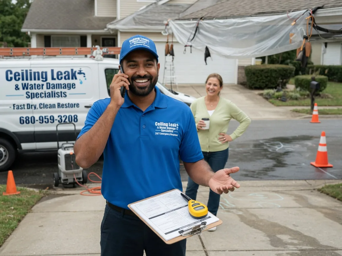 Ceiling Leak Cleanup Green Spring, WV FAQs